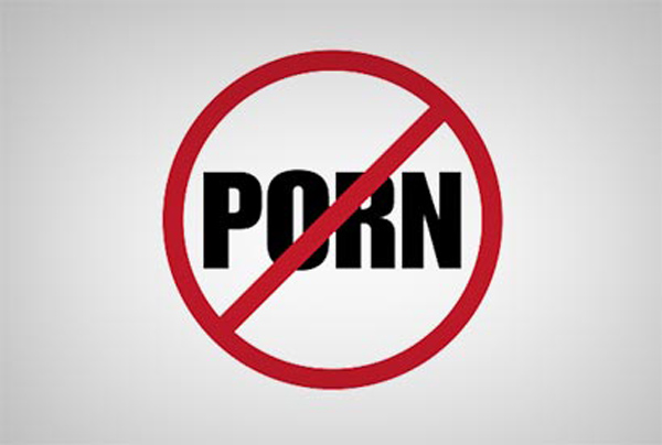 Porn ban logo