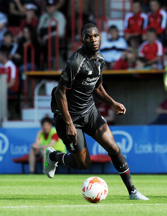 Christian Benteke. Photo: Andrew Powell/Liverpool FC via Getty Images