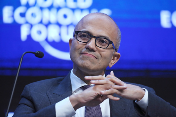 Satya Nadella (Photo: Chris Ratcliffe/Bloomberg via Getty images)