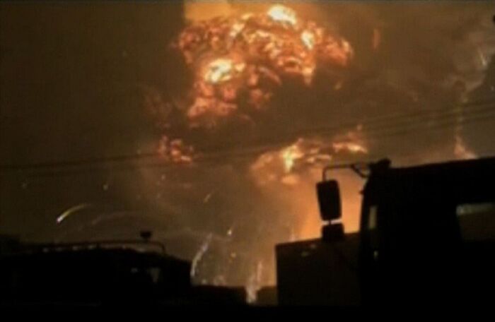 China explosion-AFP