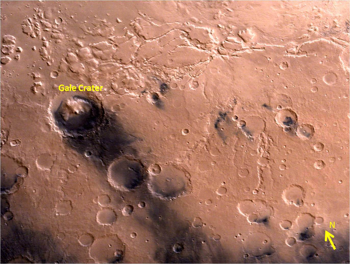 Gale Crater-ISRO