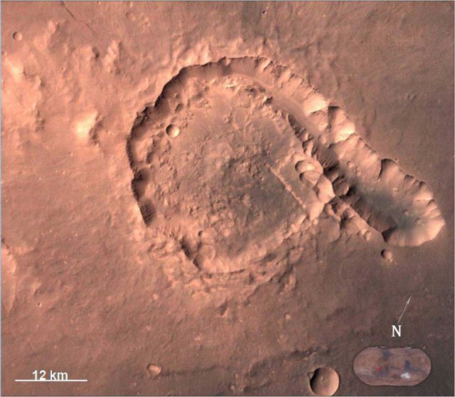Mars pital crater-ISRO
