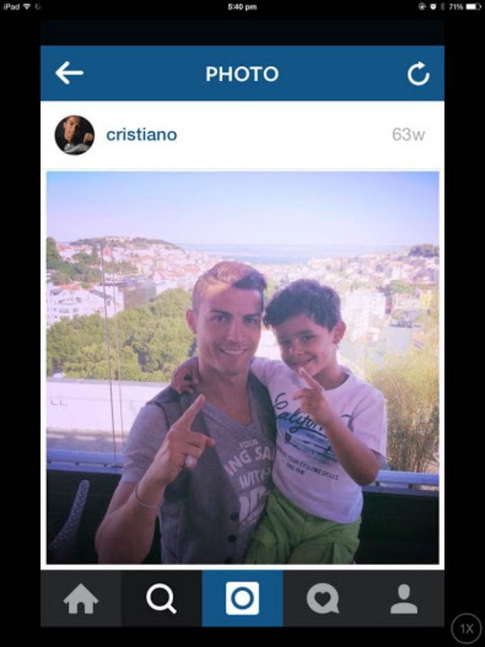 Cristiano Ronaldo (Instagram)