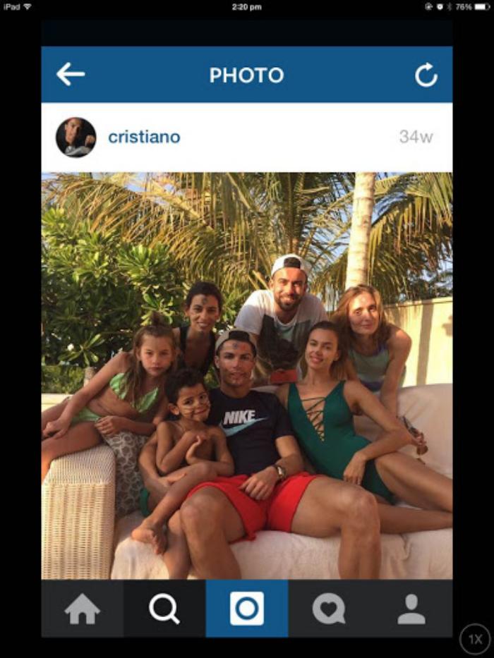 Cristiano Ronaldo 3 (Instagram)
