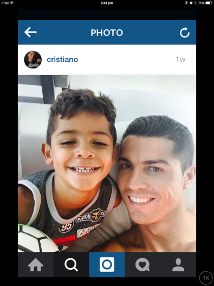 Cristiano Ronaldo 9 (Instagram)