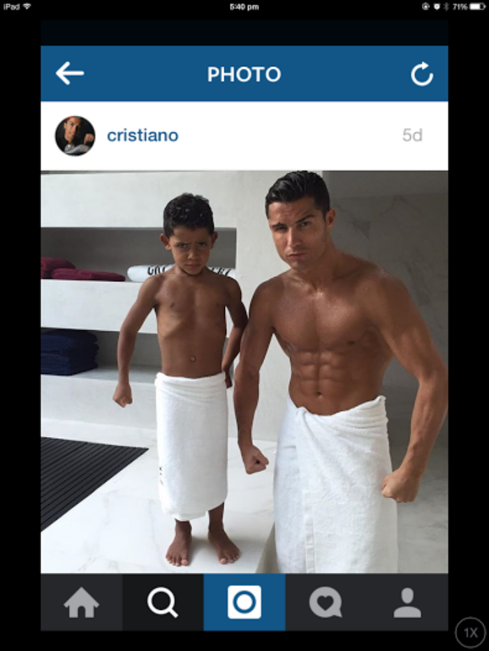 Cristiano Ronaldo 8 (Instagram)