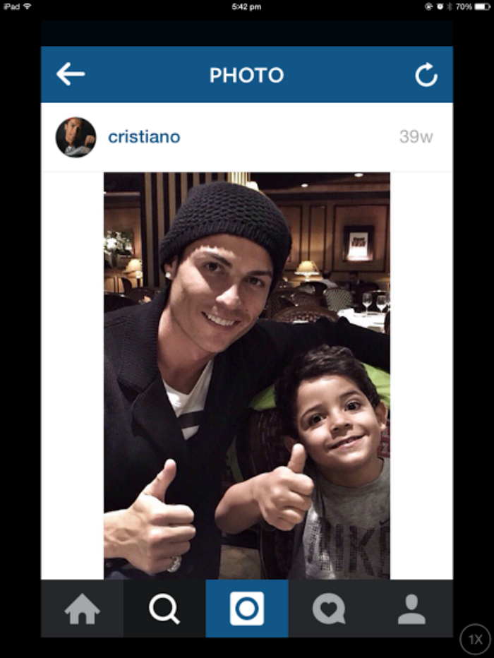 Cristiano Ronaldo 12 (Instagram)