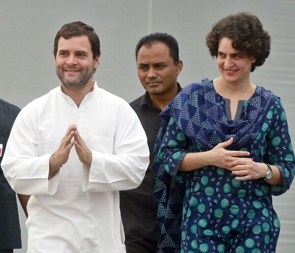 Rahul Gandhi Priyanka Gandhi_Photo by Popper Ltd./ullstein bild via Getty Images