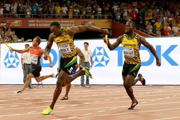 (Wire) Usain Bolt. Photo: Andy Lyons/Getty Images