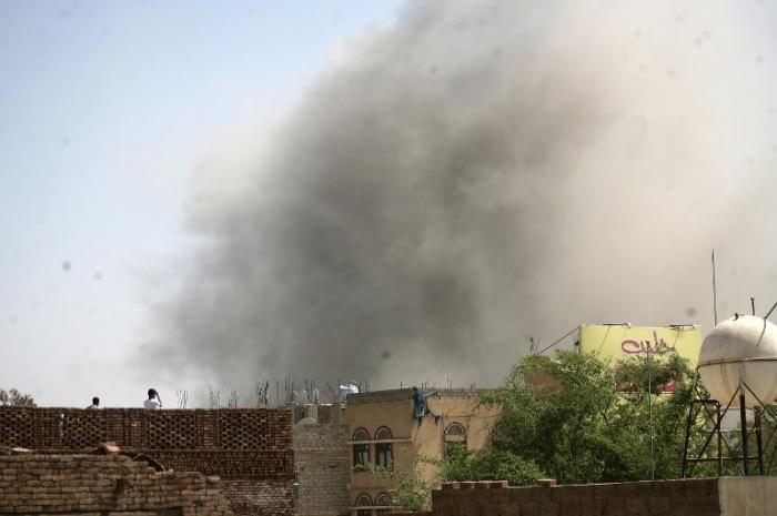 Yemen_Air strike_Mohammed Huwais/AFP