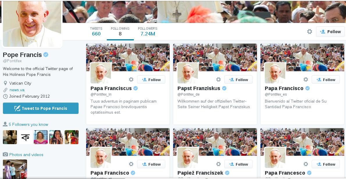 Pope Francis_Twitter