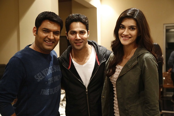 Varun Dhawan - Kapil Sharma and Kriti Sanon at KKPK Special Screening