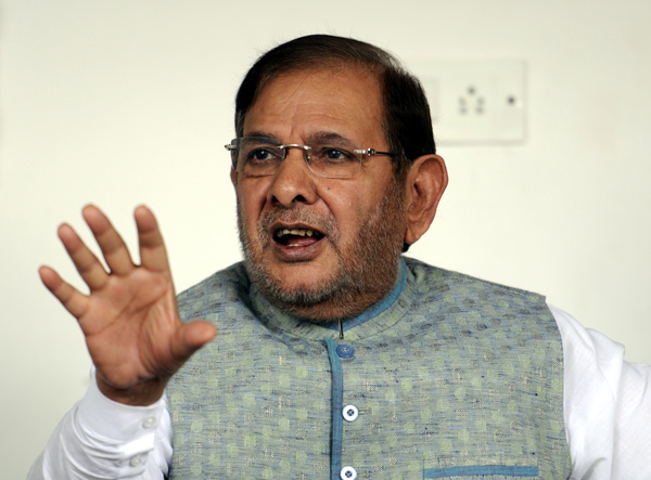 Sharad Yadav_Ravi Choudhary/Hindustan Times via Getty Images