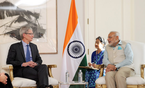 Narendra Modi Tim Cook