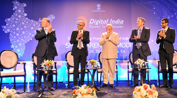 Narendra Modi Digital India Dinner 2