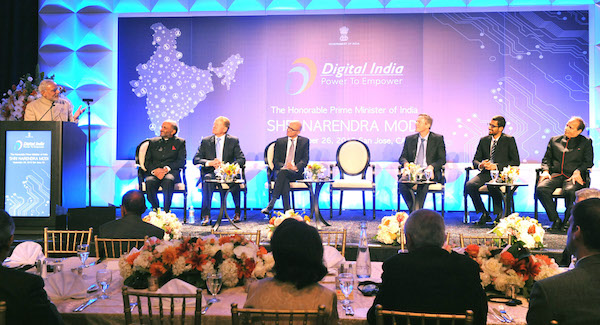 Narendra Modi Digital India Dinner