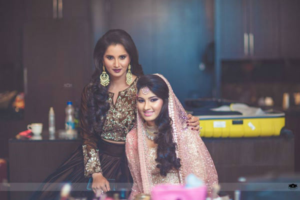 Sania Mirza-sister-wedding1/ Facebook/ Kamal Kiran Photography