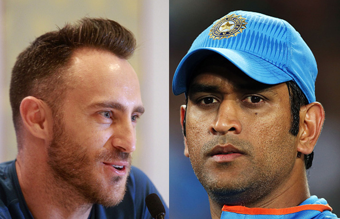 Faf du Plessis and MS Dhoni_Getty Images