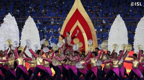 Aishwarya Rai, ISL opening ceremony. Photo: Facebook