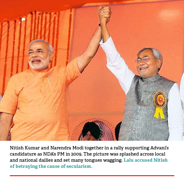 Nitish and Modi