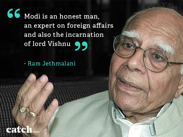 Ram Jethmalani on Modi