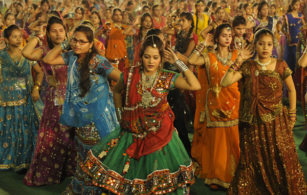 Garba_Amit K Jaiswal/Hindustan Times via Getty Images