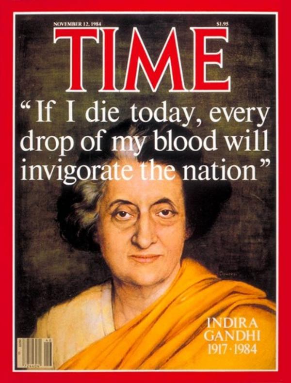Times cover Indira 