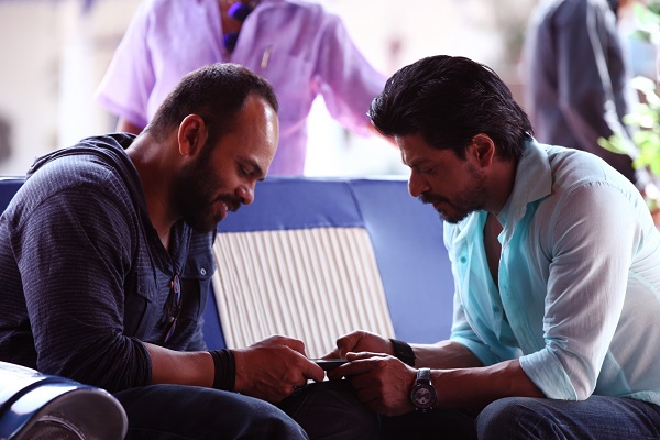 Shah Rukh Khan and Rohit Shetty shoot for Dilwale