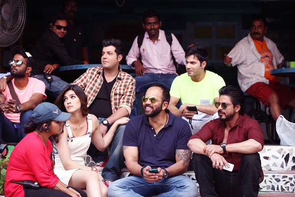 Shah Rukh Khan, Rohit Shetty shoot for Dilwale