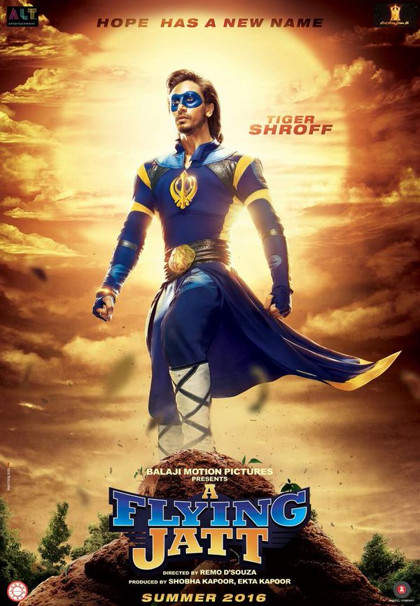 Tiger Shroff in A Flying Jatt