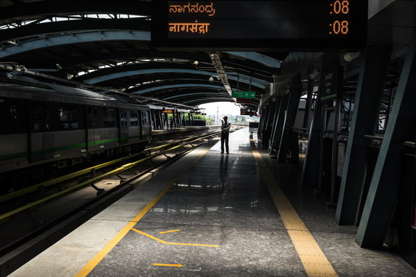 Bengaluru metro/wire/getty images