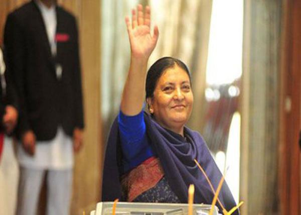 nepal woman president/wire/patrika