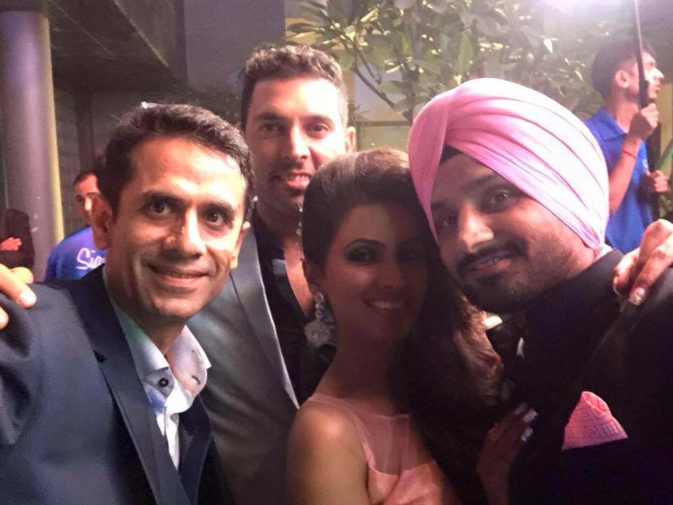 yuvraj-singh-harbhajan-singh-geeta-basr-wedding/ Photo: Facebook: Harbhajan Singh