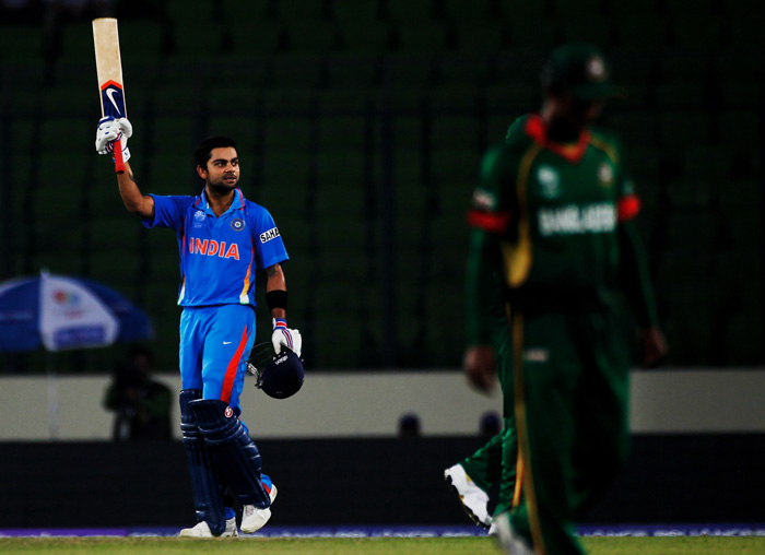 virat-kohli-celebrating-century . Photo: Getty images