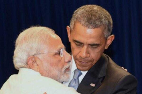 Modi and Obama_PTI