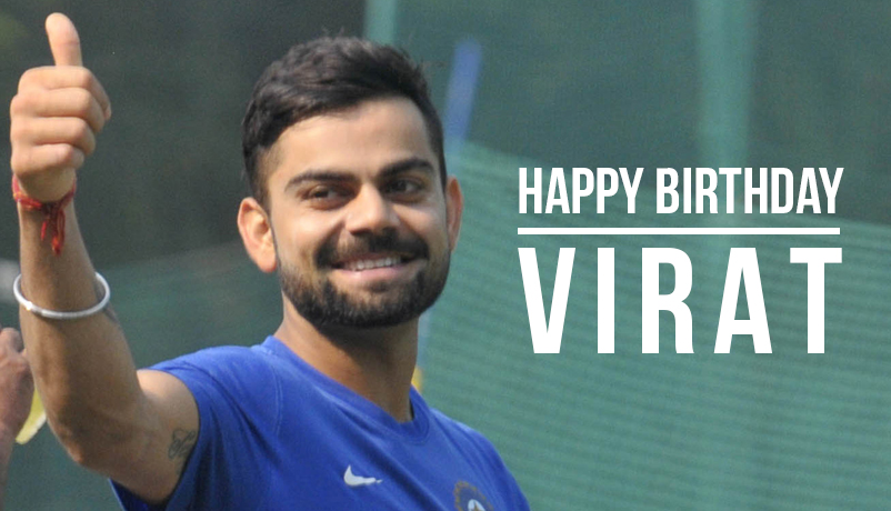 Happy Birthday Virat Kholi, 8 facts about him that you probably didn't