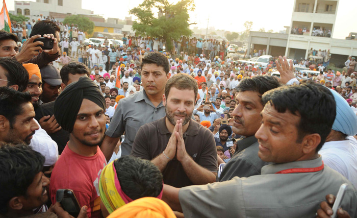 rahul-gandhi-punjab . Photo : Bharat Bhushan/ Hindustan times via Getty Images