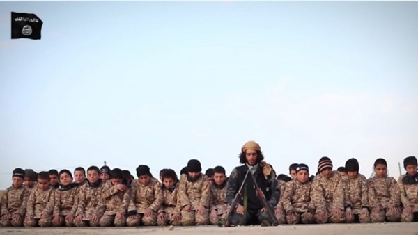 ISIS-fighters-kneeling . File Photo
