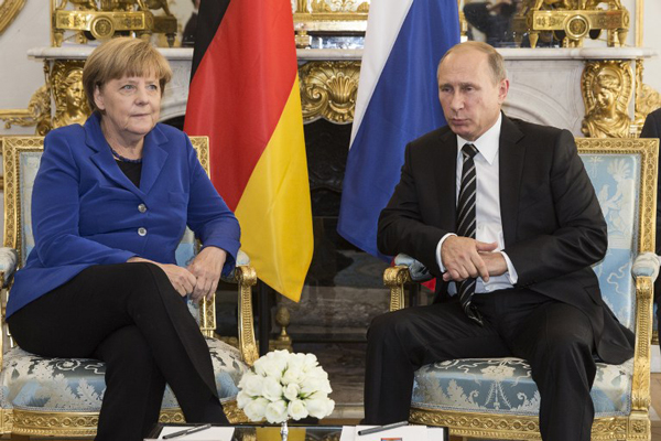 angela merkel vladimir putin getty images