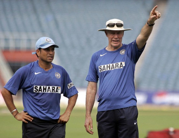 Sachin Tendulkar and Greg Chappell_PTI