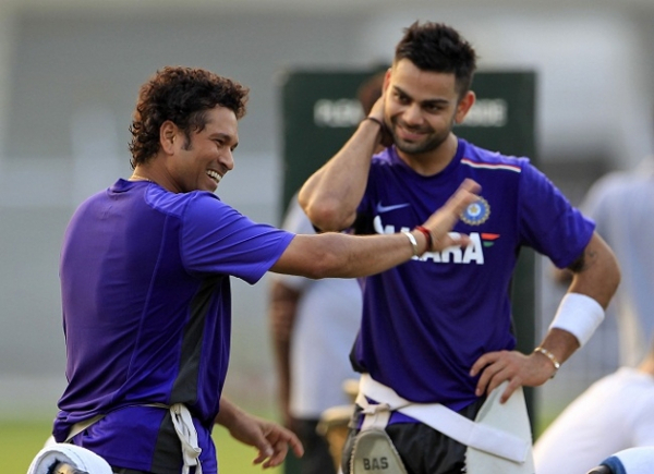 Sachin Tendulkar and Virat Kohli_PTI