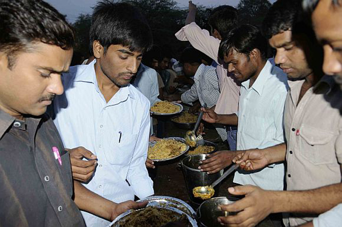 Osmania beef party_file photo
