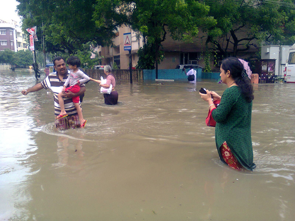 तमिलनाडु, चेन्नई, बाढ़