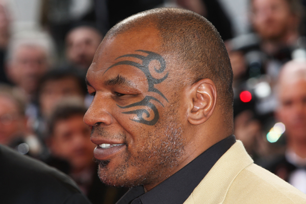 mike-tyson-tattoos-controversy-cannes . Photo: Gareth Cattermole/Getty Images