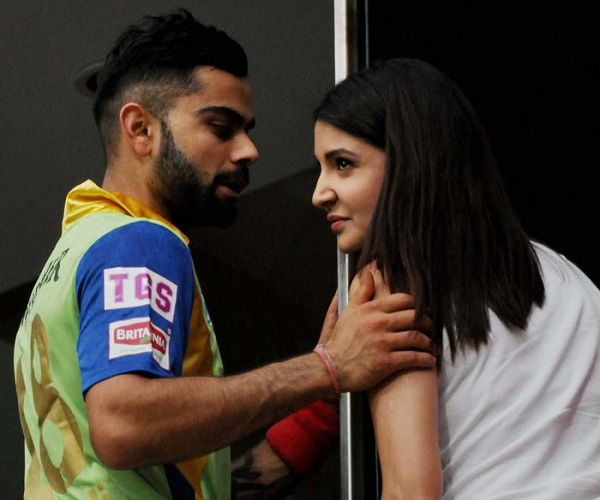 virat-kohli-anushka-sharma . Photo: PTI