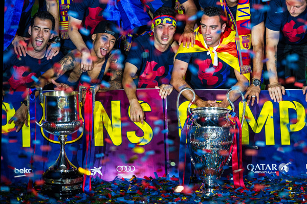 barca getty images best sporting moments