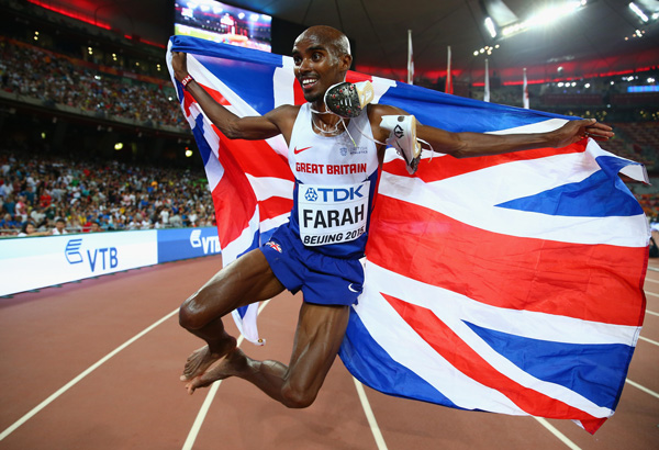 mohamed farah britain Cameron Spencer/Getty Images