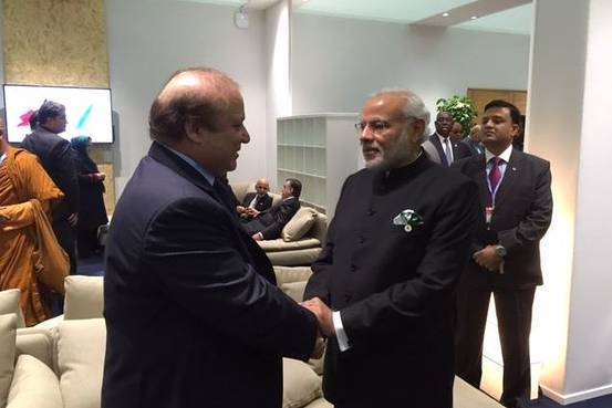 Modi sharif cop21