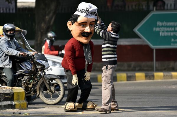 KejriDummy1_Ravi Choudhary-Hindustan Times via Getty Images