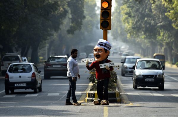 KejriDummy2_Ravi Choudhary-Hindustan Times via Getty Images